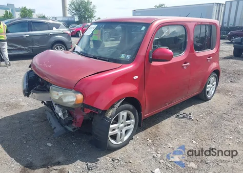 2009 Nissan Cube 1.8Sl из США, поврежденный, VIN JN8AZ28RX9T127590